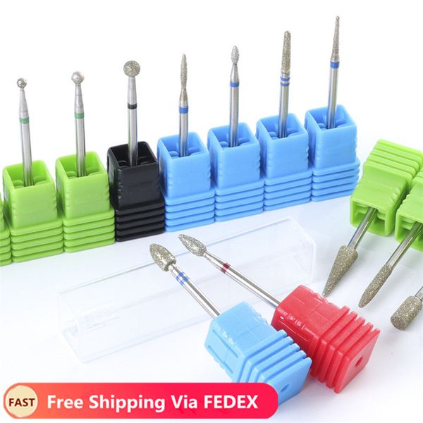 

1pcs tungsten carbide nail drill bits manicure strawberries milling cuticle cutters for pedicure nail files nail art tool