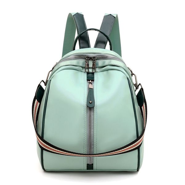 

fashion backpack women soft leather backpack female white travel back pack school backpacks for girls sac a dos hot