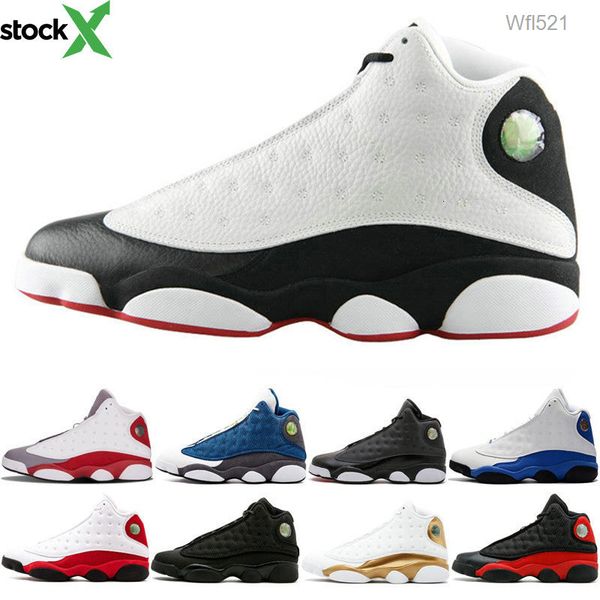 

new mens basketball shoe 13 black cat hyper royal olive wheat gs bordeaux dmp chicago 13s sports sneaker shoes 36-47