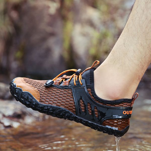 

men women nonslip flat shoes wading water sneakers durable hiking shoes sneakers outdoor climbing trekking sport footwear