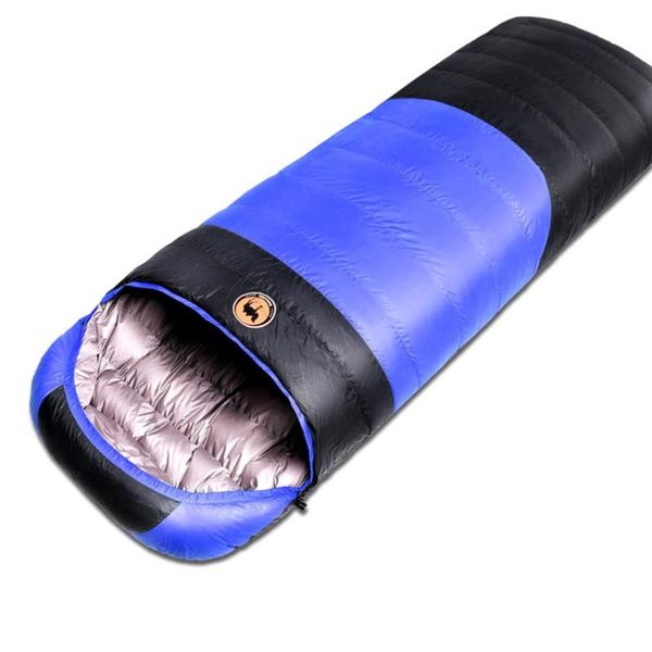 

800g duck down ultralight camping sleeping bag envelope white duck down sleeping bag