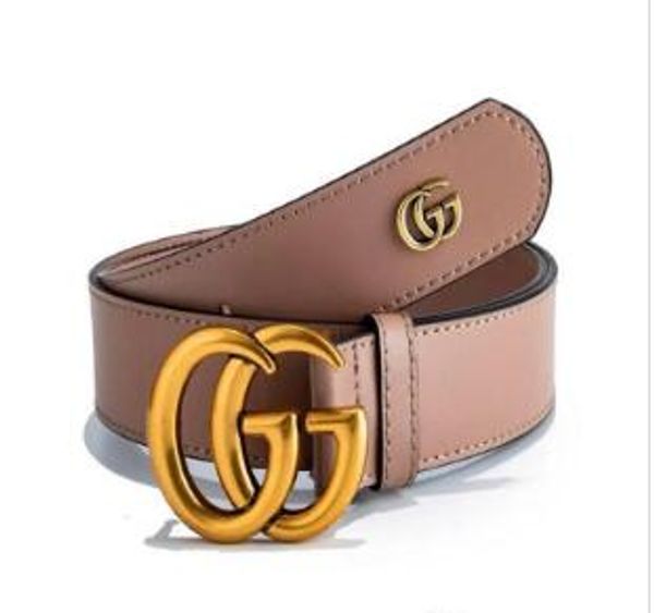 

2020 new 3.8cm buckle belts fashion brand belt luxury belts for men woman buckle belt waist leather belts, Black;brown