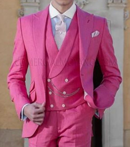 

peak lapel groomsmen one button wedding groom tuxedos men suits wedding/prom/dinner man blazer(jacket+tie+vest+pants) 252, Black;gray