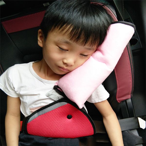 

child seat belt shoulder cover child headrest car interior supplies plush soft shoulder pad cover baby car pillow