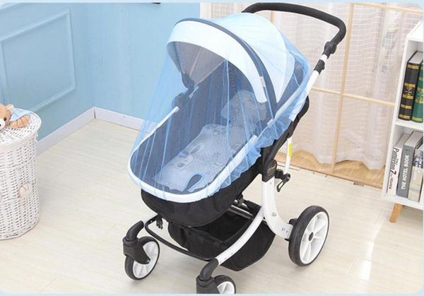 

200шт детская коляска crip netting малыш коляска москит насекомое чистая безопасная сетка открытый уход за ребенком полное покрытие сетки