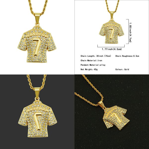 

2019 fund hiphop hip-hop personality with diamond pendeloque cut alloy three-dimensional man necklace vintage flower necklace, Silver