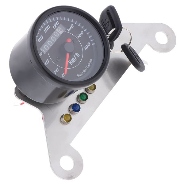

motorcycle led digital odometer speedometer tachometer gauge turn high beam