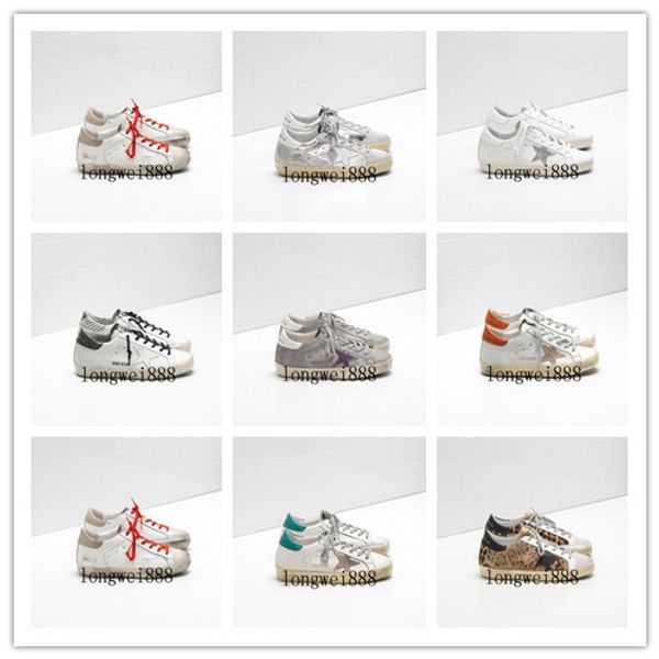 

Italy deluxe brand multicolor heel golden uper tar gb de igner neaker men women cla ic white do old dirty hoe ca ual hoe ize 35 45