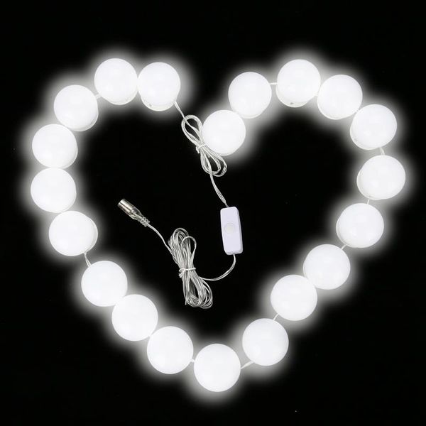 Makeup Mirror Led Light Bulbs Lamp Vanity Kit For Led Light Bulbs Mirror Lamp