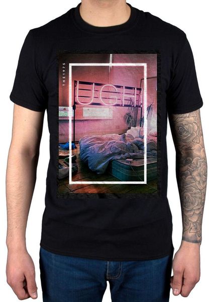 

1975 тьфу футболка унисекс iv vintage tour facedown пол бан, White;black