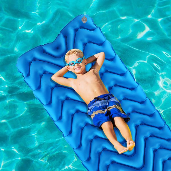 

outdoor pads damp-proof mattress camping hiking travel durable comfortable convenient single double sleeping pad inflatable cushion