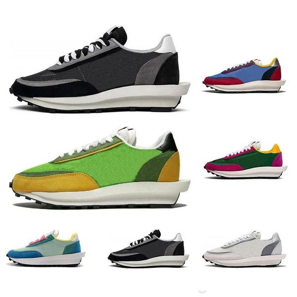 

мужчины женщины sacai ldv вафельный daybreak blazer dunk varsity серый синий черный белый зеленый gusto зеленый розовый оранжевый запуск кра