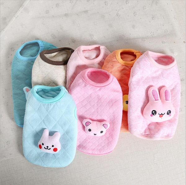 

mini dog vest puppy tiny clothes soft pet milk dog shirt vest costume xxs xs for teacup poodle cartoon 7 style