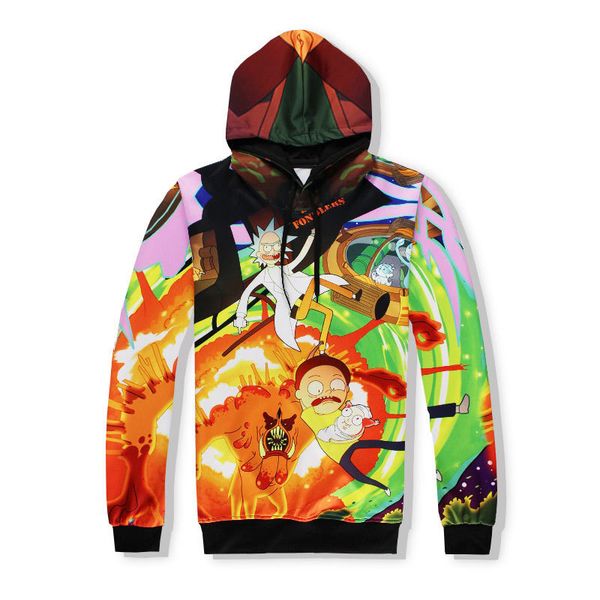 

2019 fashion men/women 3d sweatshirts print milk space galaxy hooded hoodies wholesale and retail, Black