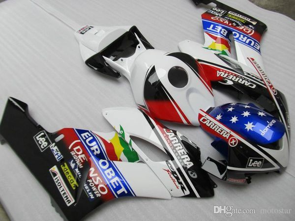 

abs plastic fairings for honda cbr1000rr 2004 2005 white red black injection bodywork fairing kit cbr1000rr 04 05 ot96