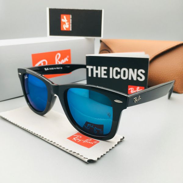 

fashion sunglasses rayban women luxury designer sunglasses ray bans sunglasses men wayfarer classic luxury uv protection, White;black