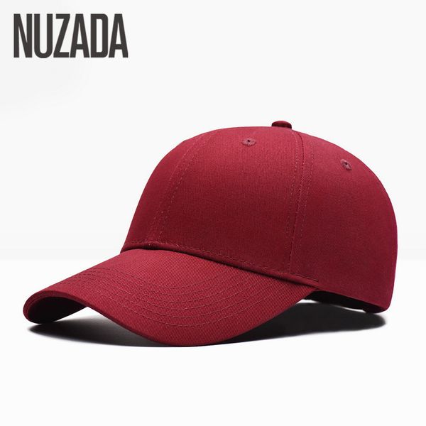 

brand nuzada new simple classic men women baseball cap bone 6 colors spring summer autumn caps cotton adjustable snapback hats, Blue;gray