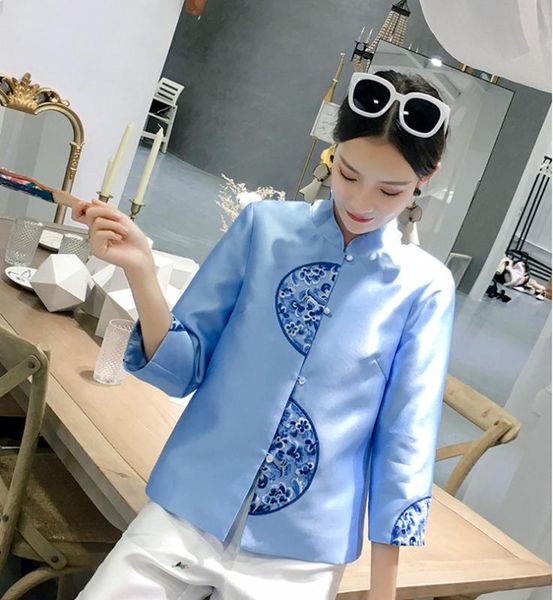 

chinese traditional clothing embroidery jacket ladies, Red