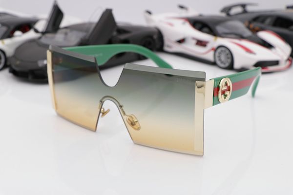 

new luxury fashion sunglasses 2349 square frame design vintage popular style outdoor uv 400 lens protection eyewear, White;black