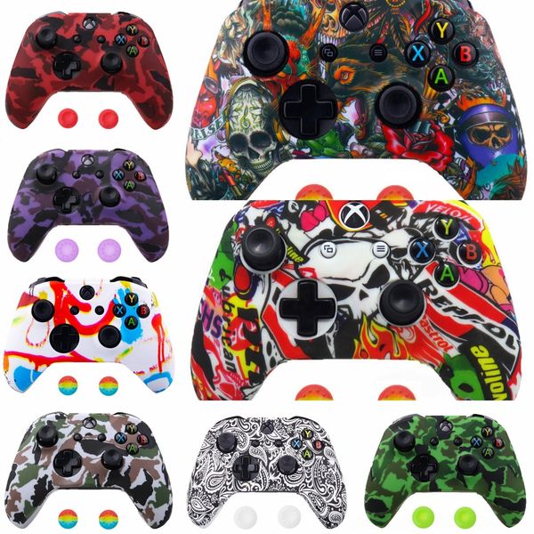 

iio7o gamepad one case cover joystick skin protector coveer for xbox protective