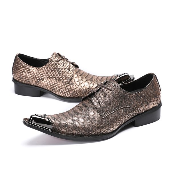 chaussures serpent pour homme