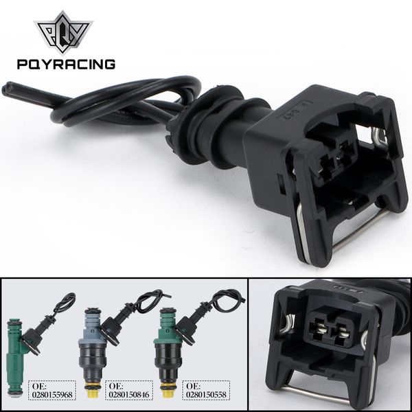 INJECTOR DYNAMICS EV1 Pigtail Clip Connector Fuel Injector Connectors Para muitos carros EV1 Injector Plug PQY-FIC14