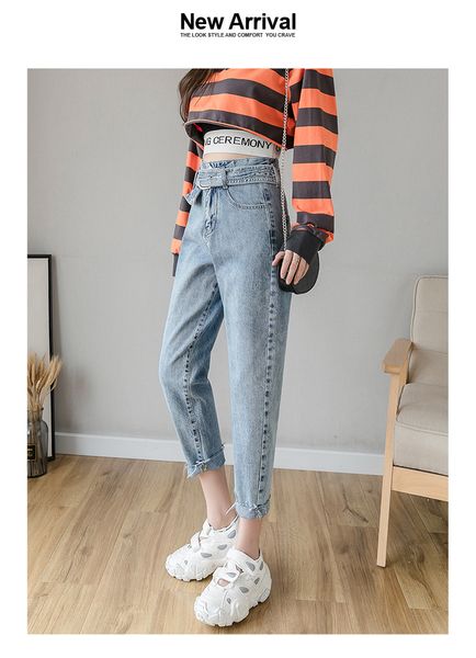 

lavender women's tailored waist and hip princess jeans bk775, Blue