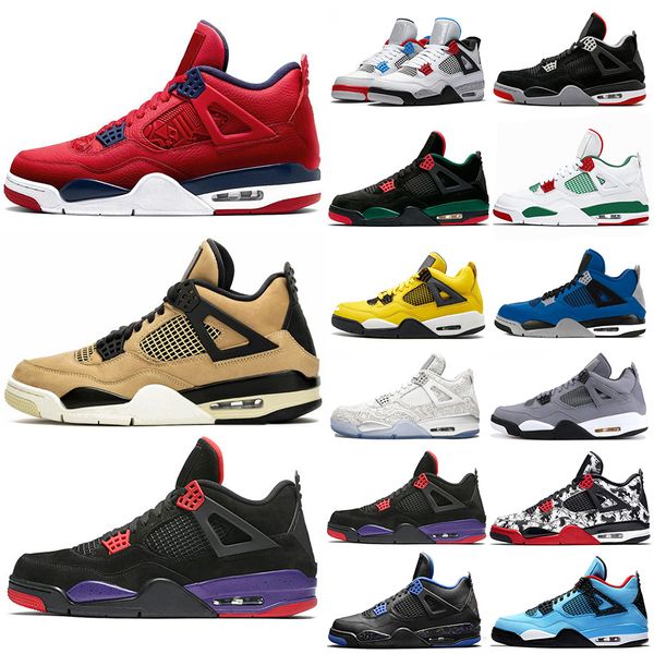 

new classic jumpman bred cool grey 4 iv 4s mens basketball shoes og mushroom encore what the pizzeria royalty mens trainers sports sneakers