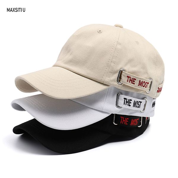 

maxsiti u baseball cap embroidered letters men and women side can adjust easy matching lie fallow caps, Blue;gray
