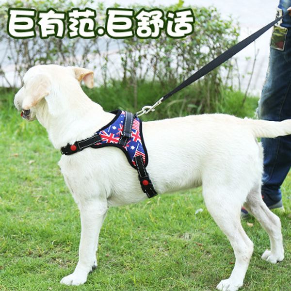 

medium and large dog traction rope chest strap saddle-style explosion-proof chest strap