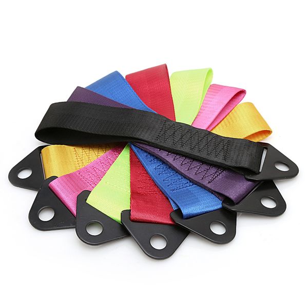 

nylon tow eye strap racing car tow strap high strength ropes towing bar automobiles motorcycles tools 2017