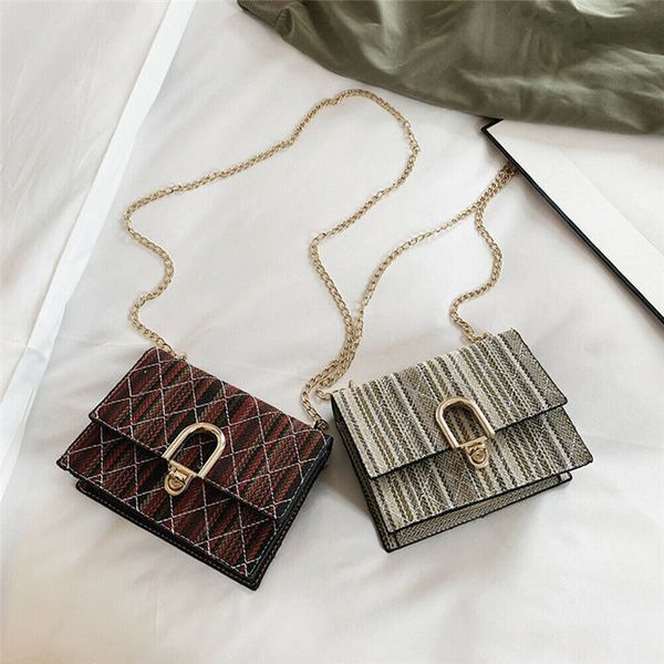 

fashion shoulder bag crossbody chain bag retro flap handbag purse women messenger