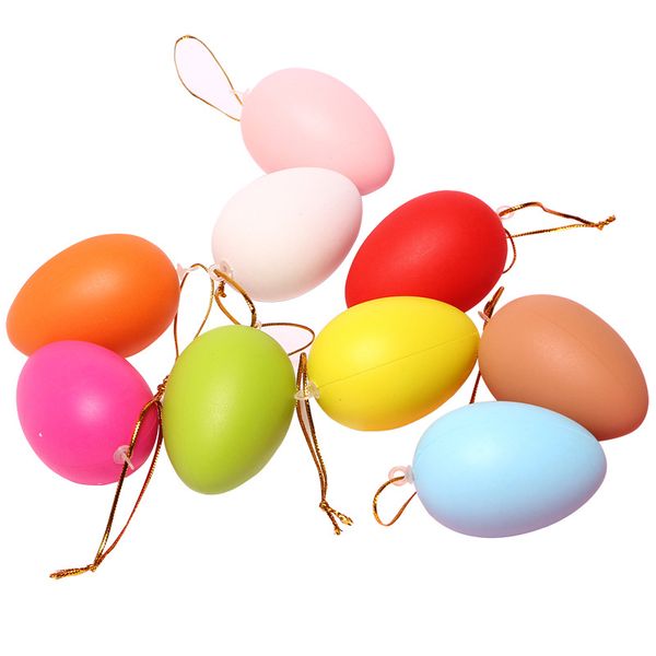 

new pendant decoration easter eggs hanging eggs baby kids toys gift easter day diy decoration 6*4cm dhl ing