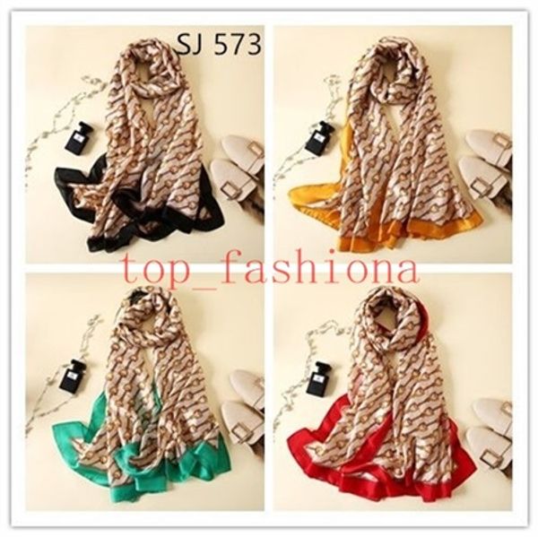 

the brand silk scarves designed by the high-quality royal spring designers for women inare the fashionable style of women's 180x90cm, Blue;gray