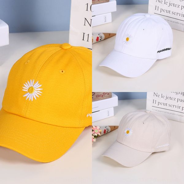 

2020 fashion simple stereo lengthened brim sun baseball cap baseball cap hat sun hat, Yellow