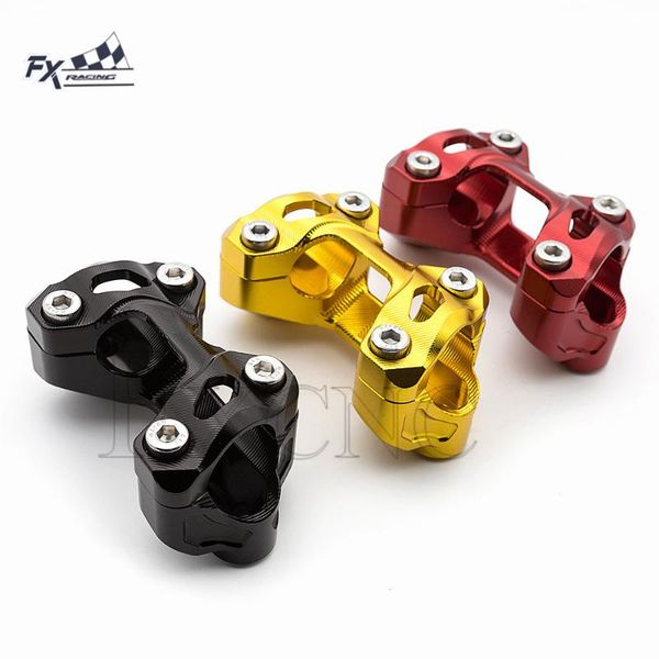 

motorcycle 1 1/8" fat bar 28mm riser handlebar bar mount clamp dirt pit bike raiser fat for exc yzf crf klx rmz rm exc-f