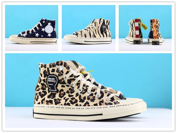 

2019 new 1970s hi brain dead designer shoes one star ox brain dead casual shoes for men women sneakers size 35-44