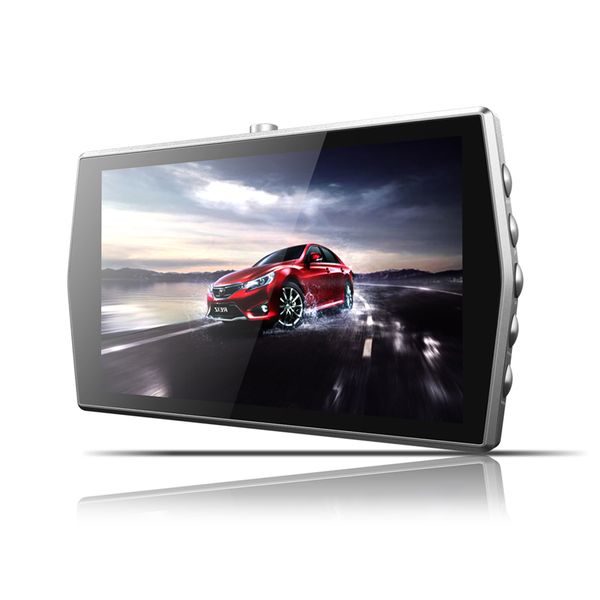 

full hd 1080p dash cam car dvr vehicle camera dual lens 4" ips front+rear night vision video recorder g-sensor dash cam