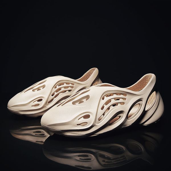 

summer trainers breathable sandals man shoes weightlight pvc water shoes mens sandals 2020 new arrival, Black