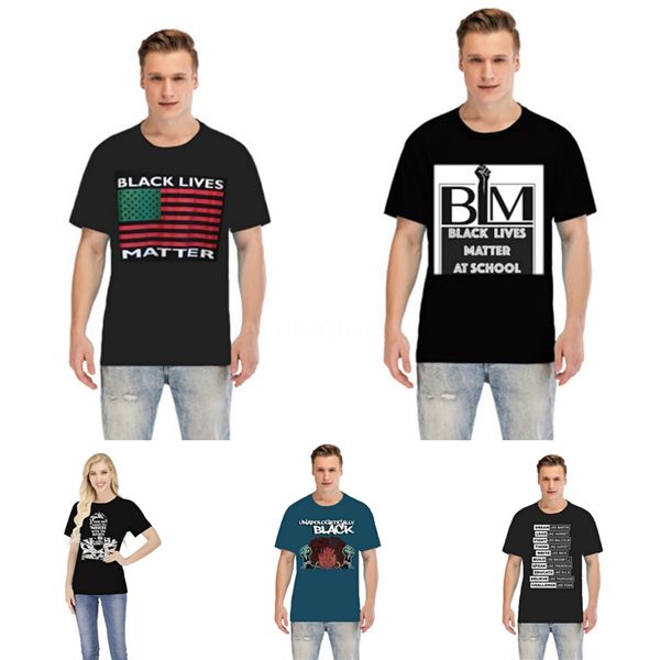 

black lives mattereuropean and american tide brand t-shirt men and women couples mens designer t shirts tracksuit mens underwears #89389, Gray;blue