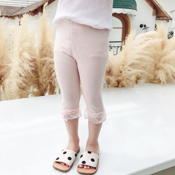 

e9esv 2020 clothing tightss little cotton mesh leggings 2020 children's clothing girl tight tight pants children's tightss little, Blue