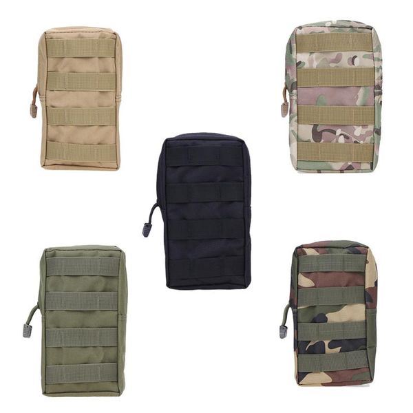 

outdoor tactical molle bag 600d nylon waterproof fans zipper bag package tactical pockets fanny cellphone packs