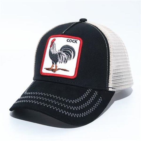 

new korean baseball caps men and women three-dimensional embroidery animal letter caps outdoor curved leisure hats, Silver