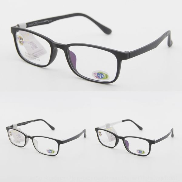 

square frame ultra light rubber titanium plain comfortable student personalized glasses glasses, Silver