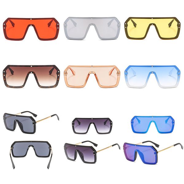 

9 colors girl designer sunglasses fashion sun glasses brand large frame sunglasses sea beach sand-proof sunglass wholesale tjy772, Blue