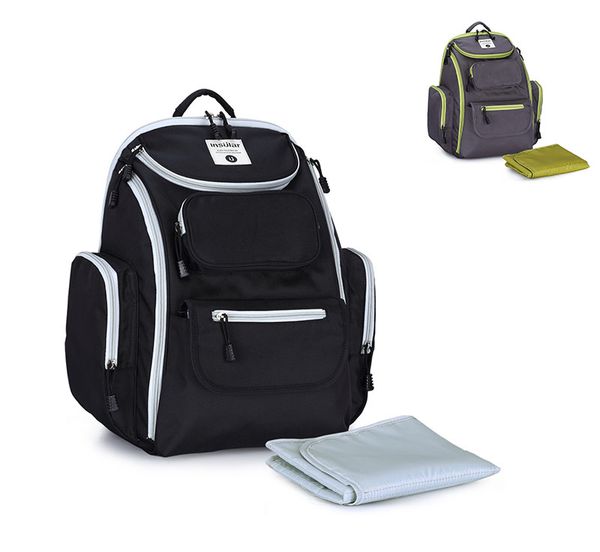 

large capacity diaper bag waterproof nylon breathable portable large pocket mummy bag multifunctional stroller out backpack