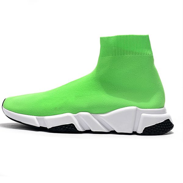 

fashion designer speed trainer sock shoes men women triple hococal black white red glitter volt mens trainers runners casual sports sneakers