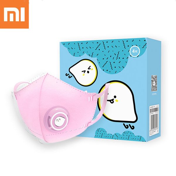 

xiaomi airpop kid mask face mouth cover pm2.5 anti-dust fog masks protection soft breathable air wear face mask