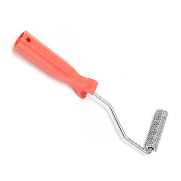 

lightweight aluminum alloy sturdy useful efficient long handle hand tool construction fiberglass paddle roller laminating bubble