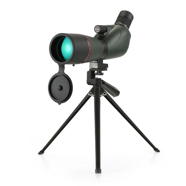 

angled spotting scope waterproof fogproof portable travel scope monocular with tripod case for bird watching camping backpacking